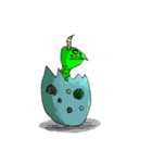 Bob, the dinosaur（個別スタンプ：4）