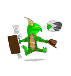 Bob, the dinosaur（個別スタンプ：22）