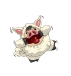 Sweet and Warm Sheep Pig - Sheepiggy（個別スタンプ：12）