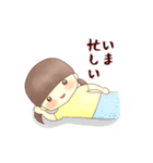 子供（♀）スタンプ（個別スタンプ：40）