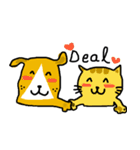 Calico cat and friends（個別スタンプ：6）