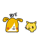 Calico cat and friends（個別スタンプ：7）