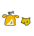 Calico cat and friends（個別スタンプ：11）
