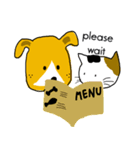 Calico cat and friends（個別スタンプ：13）
