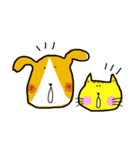Calico cat and friends（個別スタンプ：17）