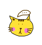 Calico cat and friends（個別スタンプ：18）