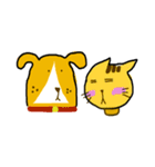 Calico cat and friends（個別スタンプ：22）