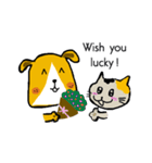 Calico cat and friends（個別スタンプ：23）