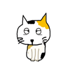 Calico cat and friends（個別スタンプ：26）