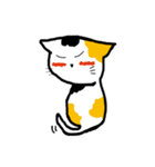 Calico cat and friends（個別スタンプ：33）