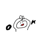 しろいくん2（個別スタンプ：1）