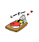 しろいくん2（個別スタンプ：21）