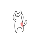 すきすきしろねこ（個別スタンプ：29）