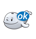 Poco the whale（個別スタンプ：8）