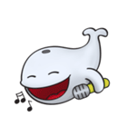 Poco the whale（個別スタンプ：15）