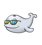 Poco the whale（個別スタンプ：33）