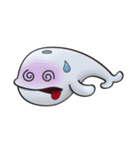 Poco the whale（個別スタンプ：35）