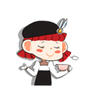 Girls with fun（個別スタンプ：6）