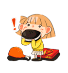 Girls with fun（個別スタンプ：22）
