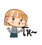 Girls with fun（個別スタンプ：23）