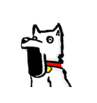 The pondering dog（個別スタンプ：11）