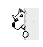 The pondering dog（個別スタンプ：16）