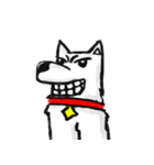 The pondering dog（個別スタンプ：18）