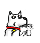 The pondering dog（個別スタンプ：19）