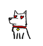 The pondering dog（個別スタンプ：22）