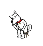The pondering dog（個別スタンプ：26）