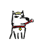 The pondering dog（個別スタンプ：27）