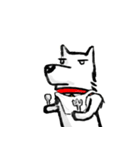 The pondering dog（個別スタンプ：30）