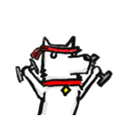 The pondering dog（個別スタンプ：31）