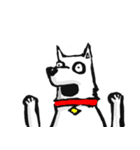The pondering dog（個別スタンプ：34）