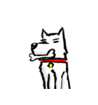 The pondering dog（個別スタンプ：35）