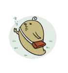茶色い地味な奴（個別スタンプ：2）