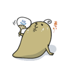 茶色い地味な奴（個別スタンプ：18）
