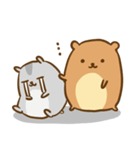 Orange ＆ Grey : Hey Buddy, Take it easy（個別スタンプ：1）