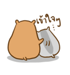 Orange ＆ Grey : Hey Buddy, Take it easy（個別スタンプ：21）