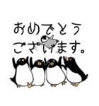 丁寧なペンギンさん。（個別スタンプ：25）