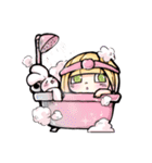 Moony＆Bunny@Moon（個別スタンプ：5）