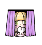 Moony＆Bunny@Moon（個別スタンプ：6）