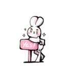 Moony＆Bunny@Moon（個別スタンプ：23）