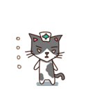 doctor Dog and two of nurses（個別スタンプ：6）
