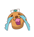 doctor Dog and two of nurses（個別スタンプ：38）