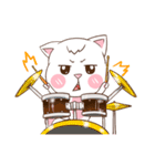 Ban-Yen : The pink cat. +（個別スタンプ：16）