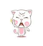 Ban-Yen : The pink cat. +（個別スタンプ：28）