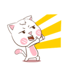 Ban-Yen : The pink cat. +（個別スタンプ：34）