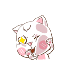 Ban-Yen : The pink cat. +（個別スタンプ：39）