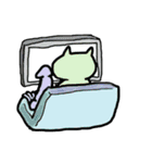 イカと泪とマウさんとなにか（個別スタンプ：29）